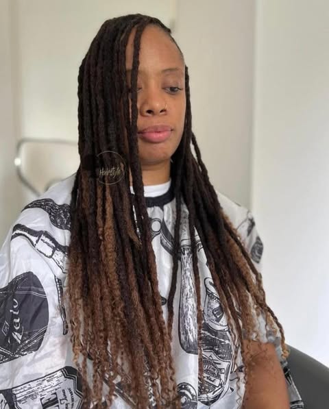 Dreadlocks Cheveux Humains Blond Cendré 4/24 – photo 2