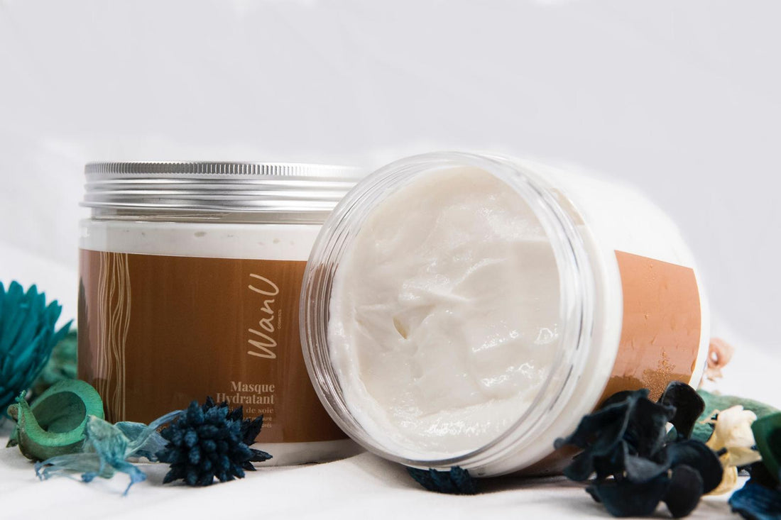 Le masque hydratant à la protéine de soie