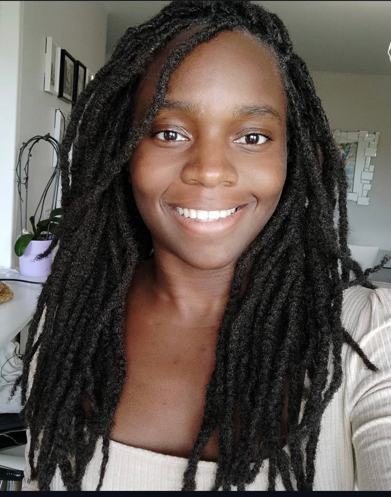 Dreadlocks Texturé Noir Naturel