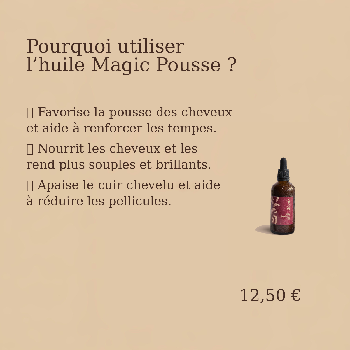L'Huile Magic Pousse à la Graine de Palmiste 100 ml