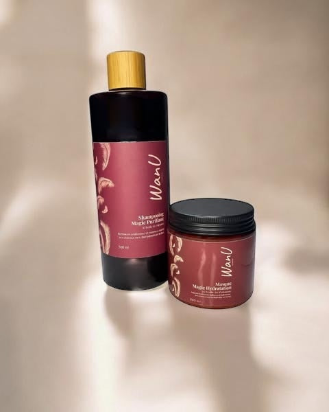 Pack Masque Magic Hydratation 500ml+ Shampoing Magic Purifiant