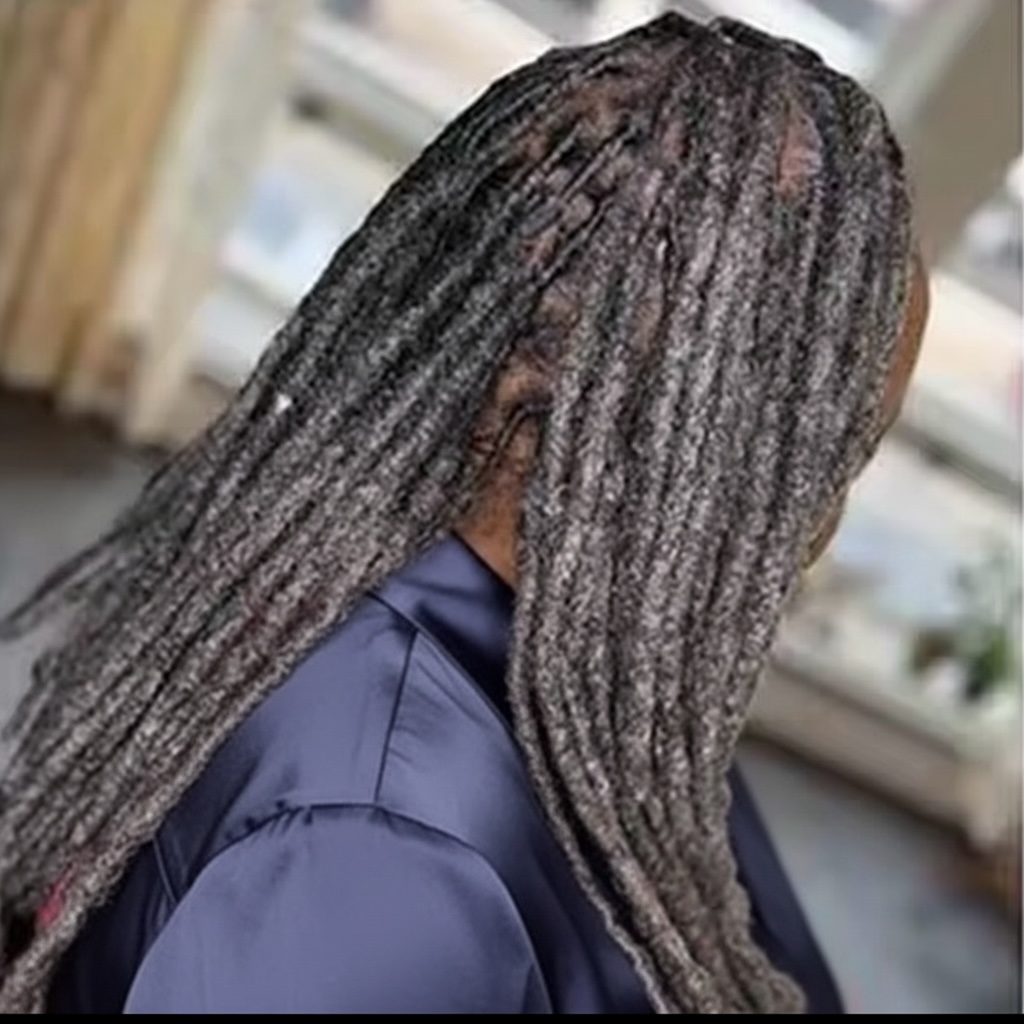 Dreadlocks Cheveux Humains Sel et Poivre