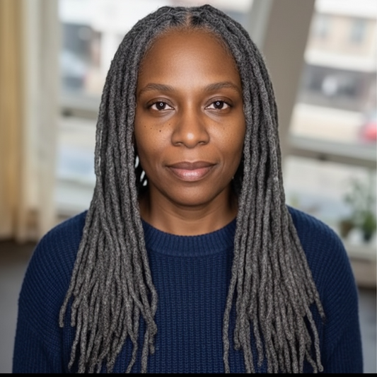 Dreadlocks Cheveux Humains Sel et Poivre
