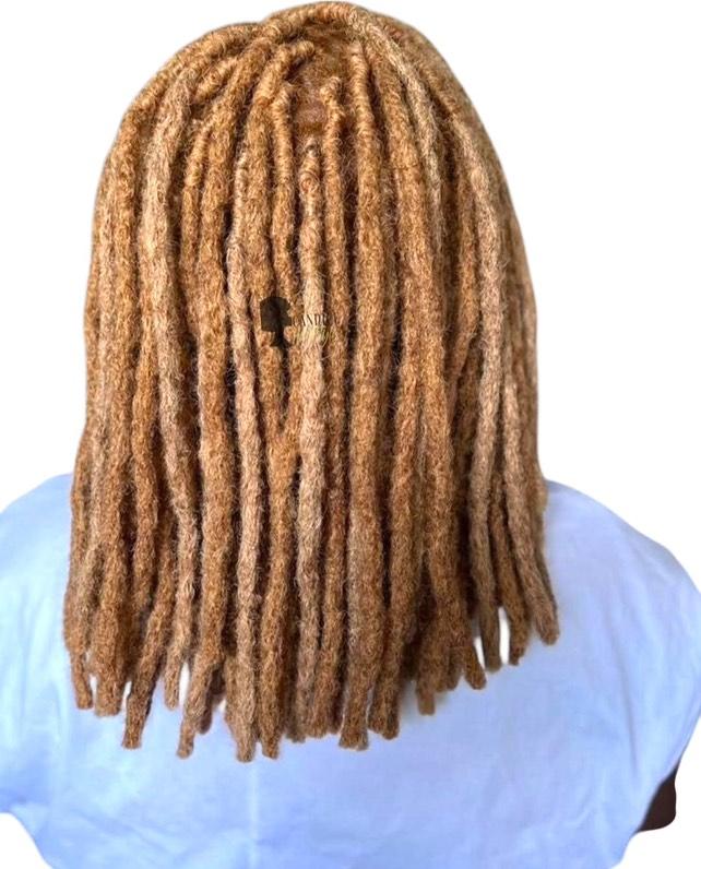 Dreadlocks Cheveux Humains Blond Miel #27 – photo 2
