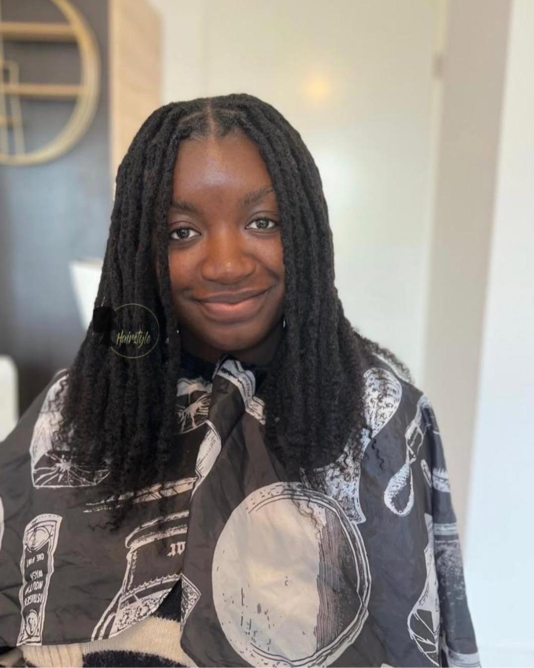 Dreadlocks Cheveux Humains Noir Naturel – Style Bohème – photo 2