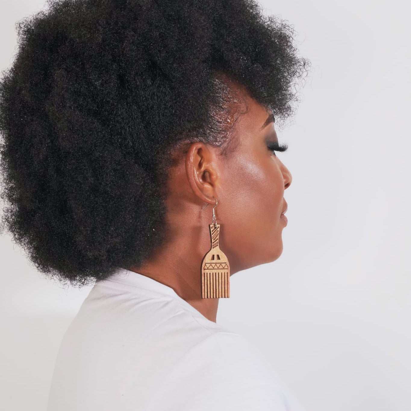 Boucles D'Oreilles en Bois