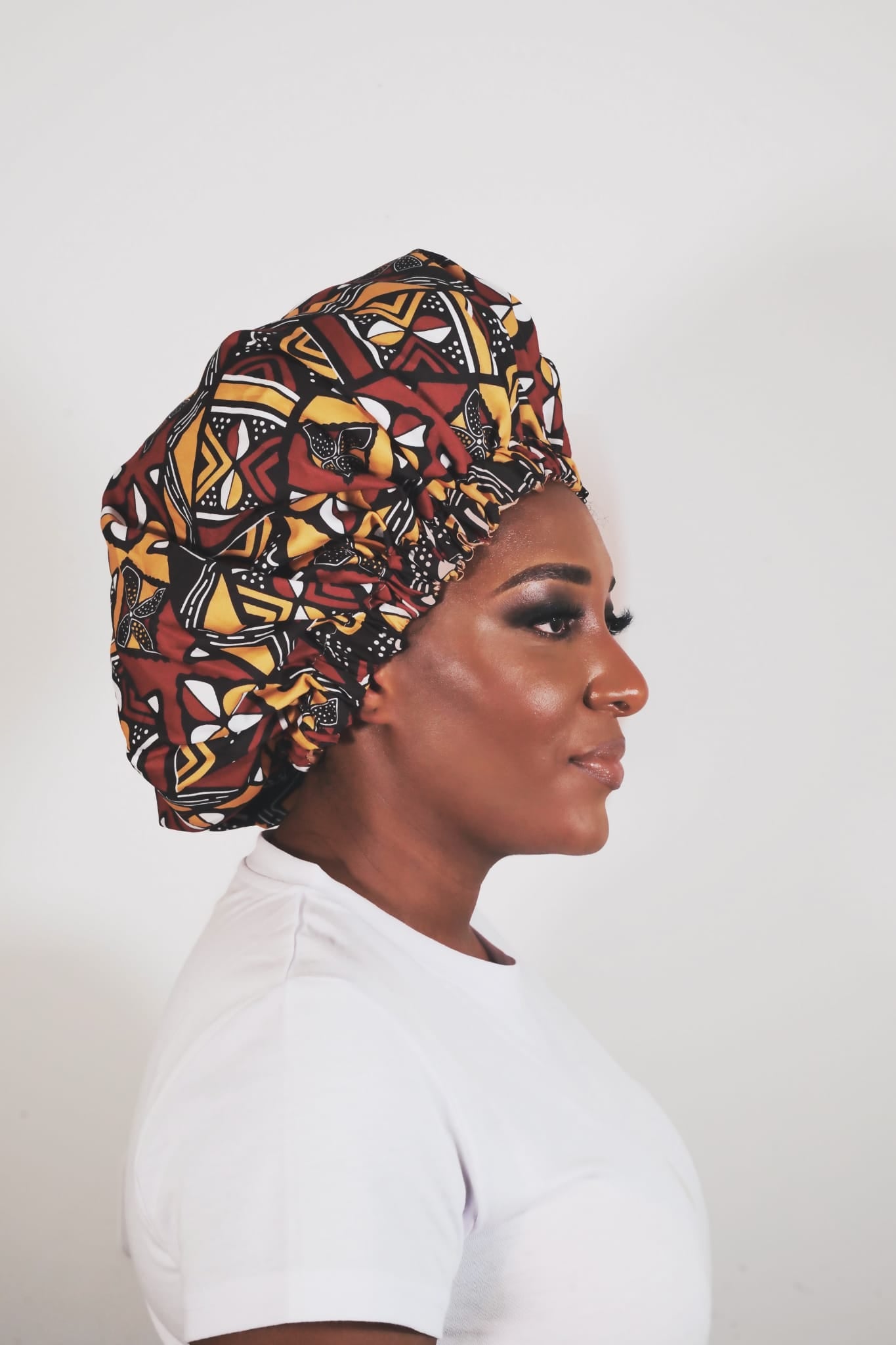 Bonnet de Nuit Wax & Satin – Protection et Soin des Cheveux